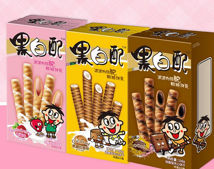 【黑白配零食】