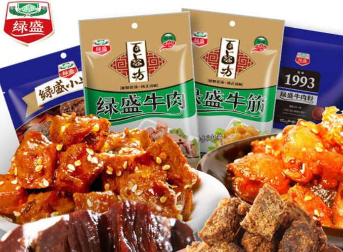 【绿盛牛肉干】