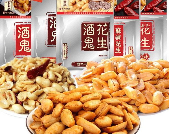 【百世兴酒鬼花生】