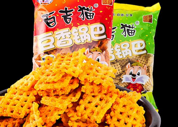 【百吉猫锅巴零食】
