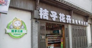 【桔子花开零食】