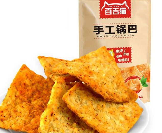 【百吉猫锅巴零食】