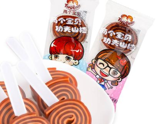【两个宝贝山楂零食】