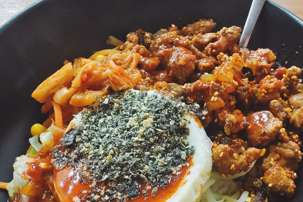【35秒烤肉拌饭】