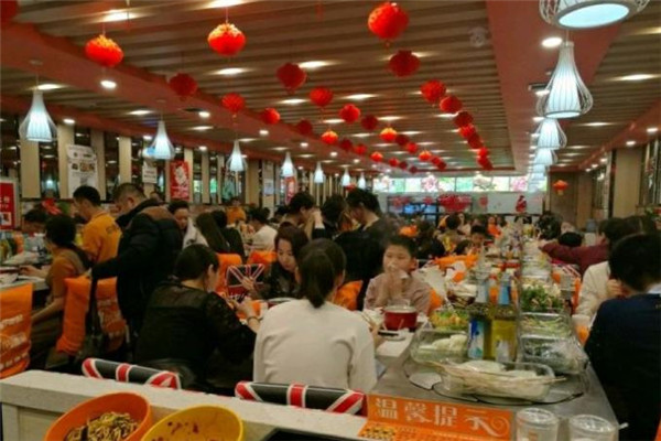 咕噜咕噜时尚旋转小火锅