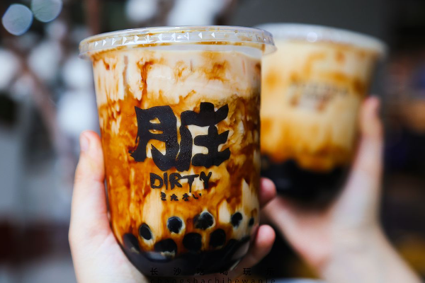 【网红脏脏奶茶】
