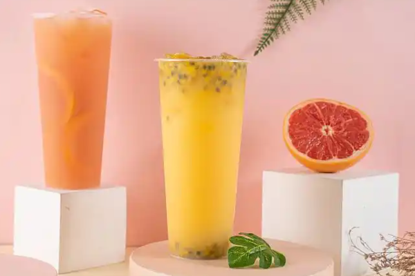 在路上奶茶