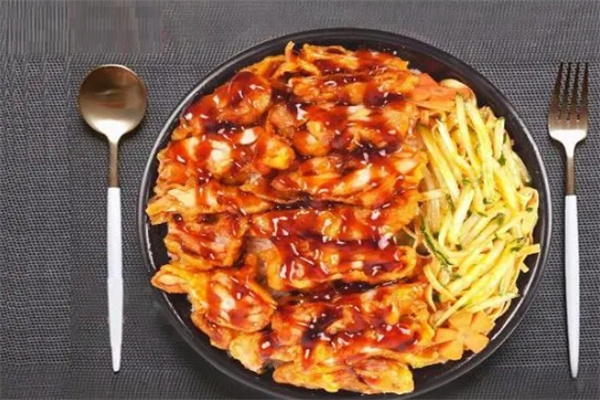 馋猫特色烤肉拌饭加盟