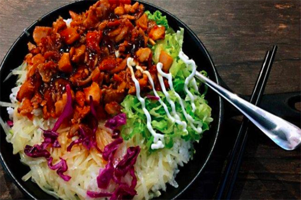 吉稻香烤肉拌饭加盟