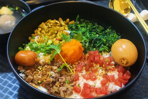 吉木野黑金牛油拌饭加盟