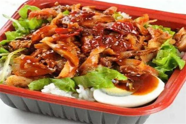 【盈香居烤肉拌饭】