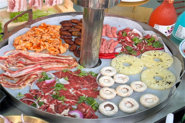 【地锅烤肉】