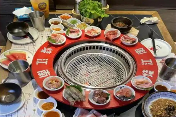 黄晓明烤肉店加盟