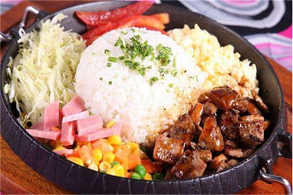【火老头烤肉拌饭】