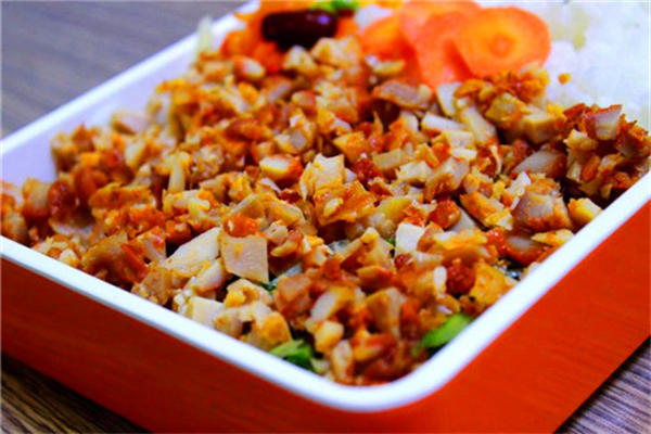 【火老头烤肉拌饭】