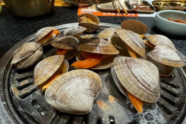 【丹东肥蚬子烤肉】