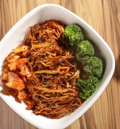 又卷烧饼