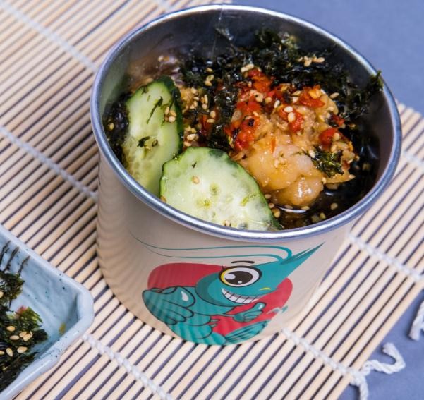 比呐食手打虾滑