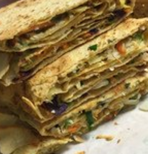 吴小糖沙拉煎饼