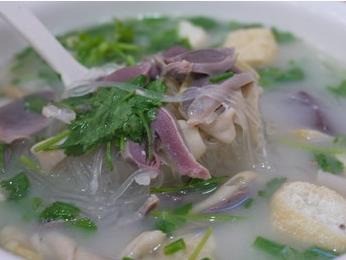 游子老鸭粉丝汤