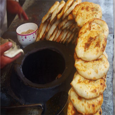 土掉渣烧饼