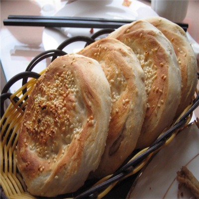 土掉渣烧饼