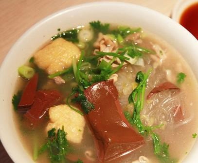 方寸鸭血粉丝汤