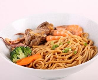 鲨鱼杰克小海鲜焖面