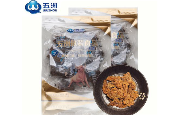 【五洲牛肉干】