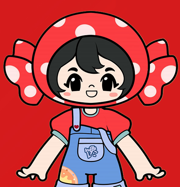 馋嘴女孩休闲食品