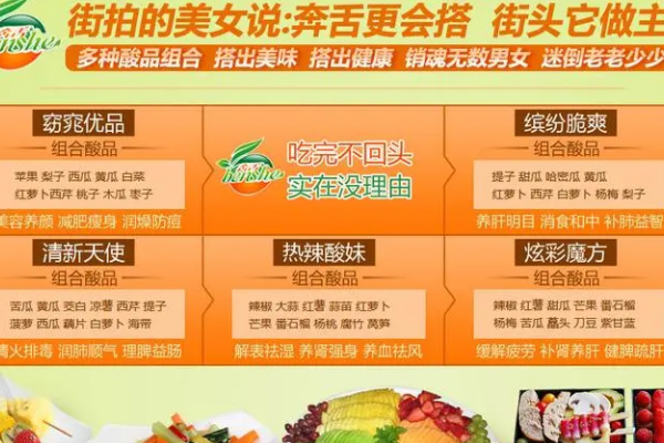 【奔舌果蔬酸品】