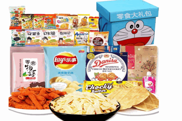 【风吹蒲公英休闲零食】