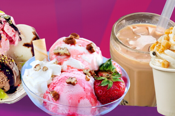 【奶茶冰激凌店】