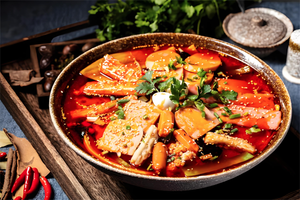 【布麻布辣冒菜】