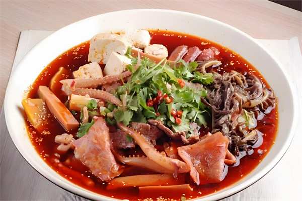【即时捞骨汤冒菜】