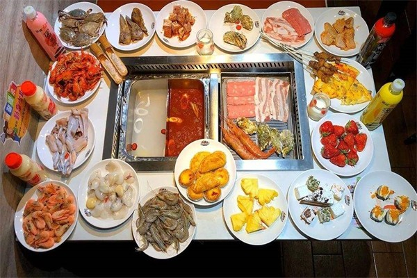 韩品香自助烤肉火锅店加盟