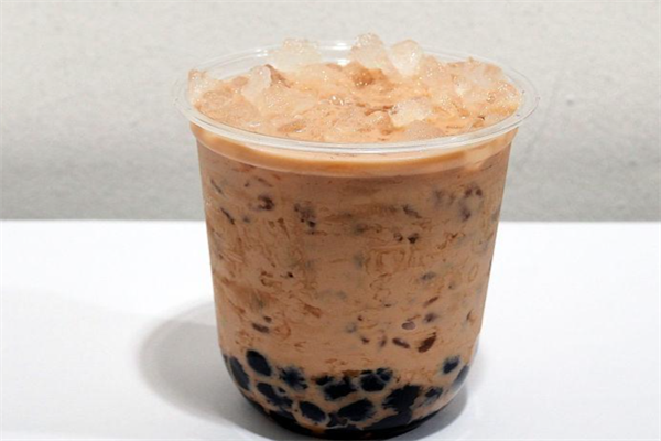 【煮龙珠老红糖珍珠鲜奶茶】
