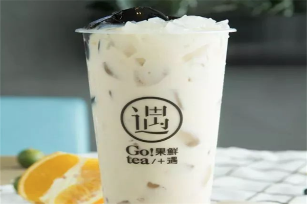 果鲜遇奶茶
