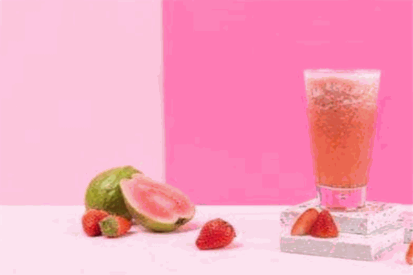 【桃沏鲜果轻饮】