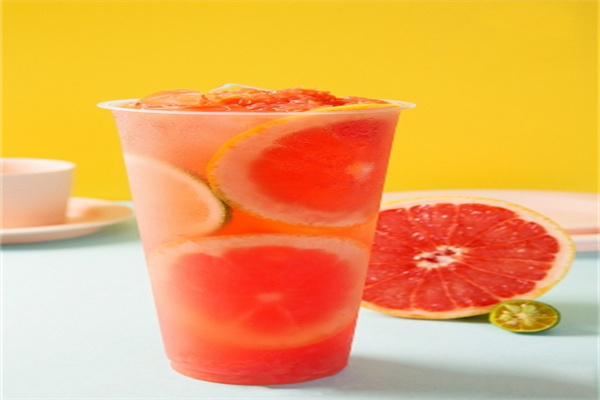 【橙柚檬奶茶】