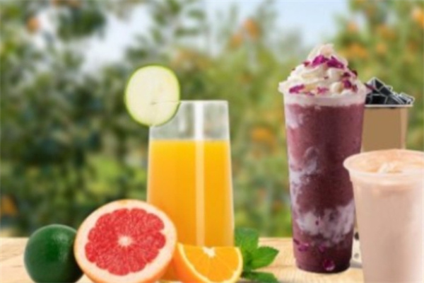 糖橘鲜果茶 糖橘鲜果茶