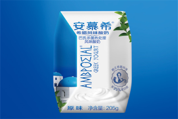 安慕希希腊酸奶