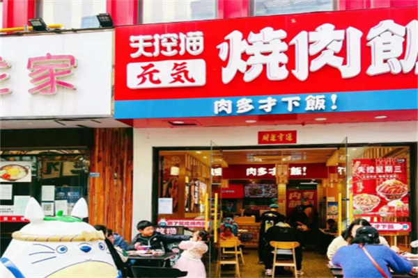 失控猫元气烧肉饭
