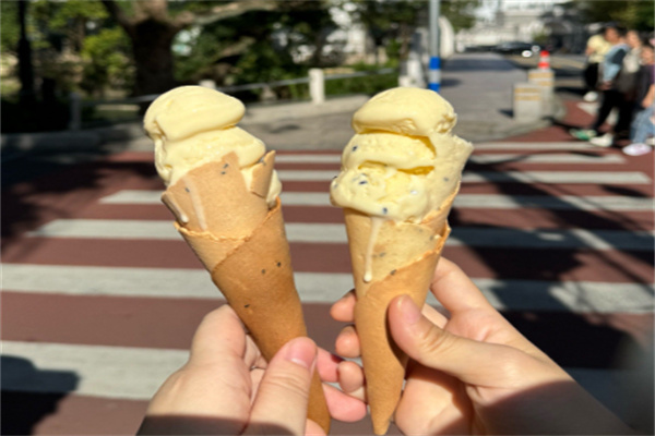 九山湖冰淇淋