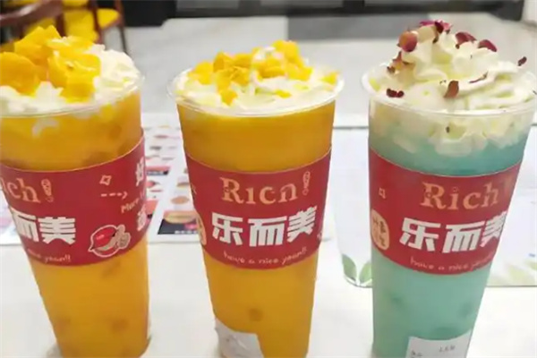 乐而美奶茶