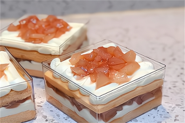 水晶盒子甜品