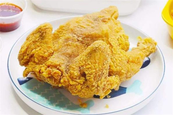 炸了只鸡
