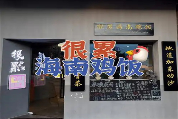 很累海南鸡饭