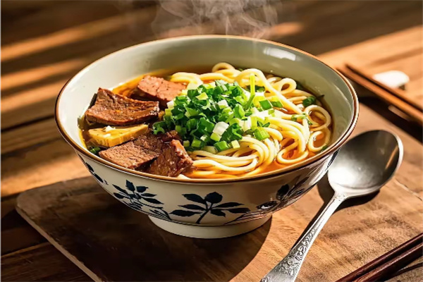 一碗一烧劲道面