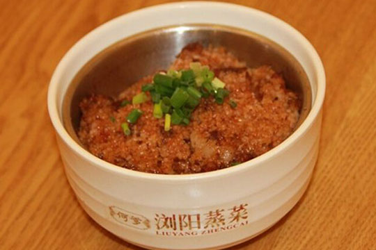 何爹浏阳蒸菜